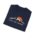 Stay The Course Mountain T-Shirt