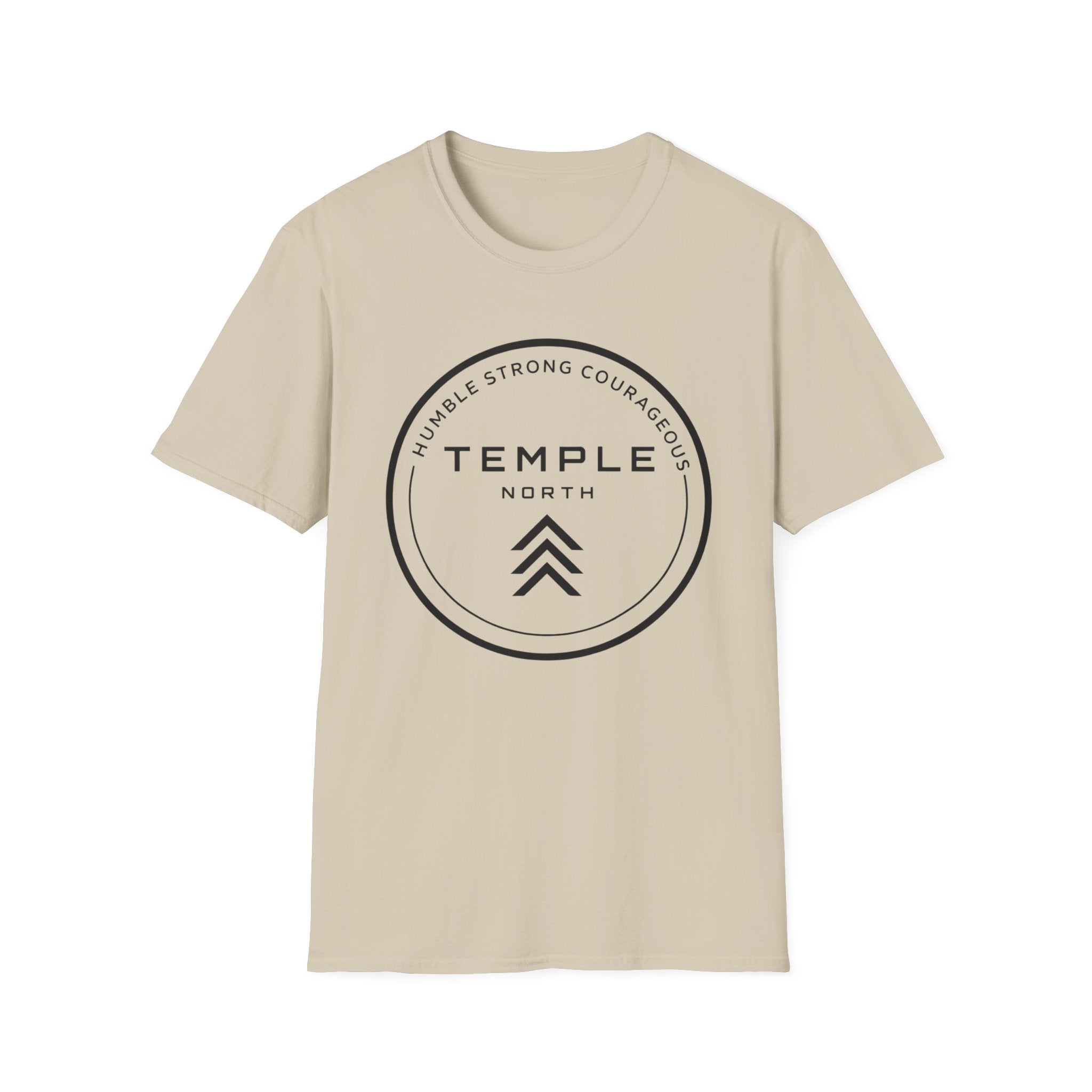 Humble Strong Courageous-Temple North T-Shirt