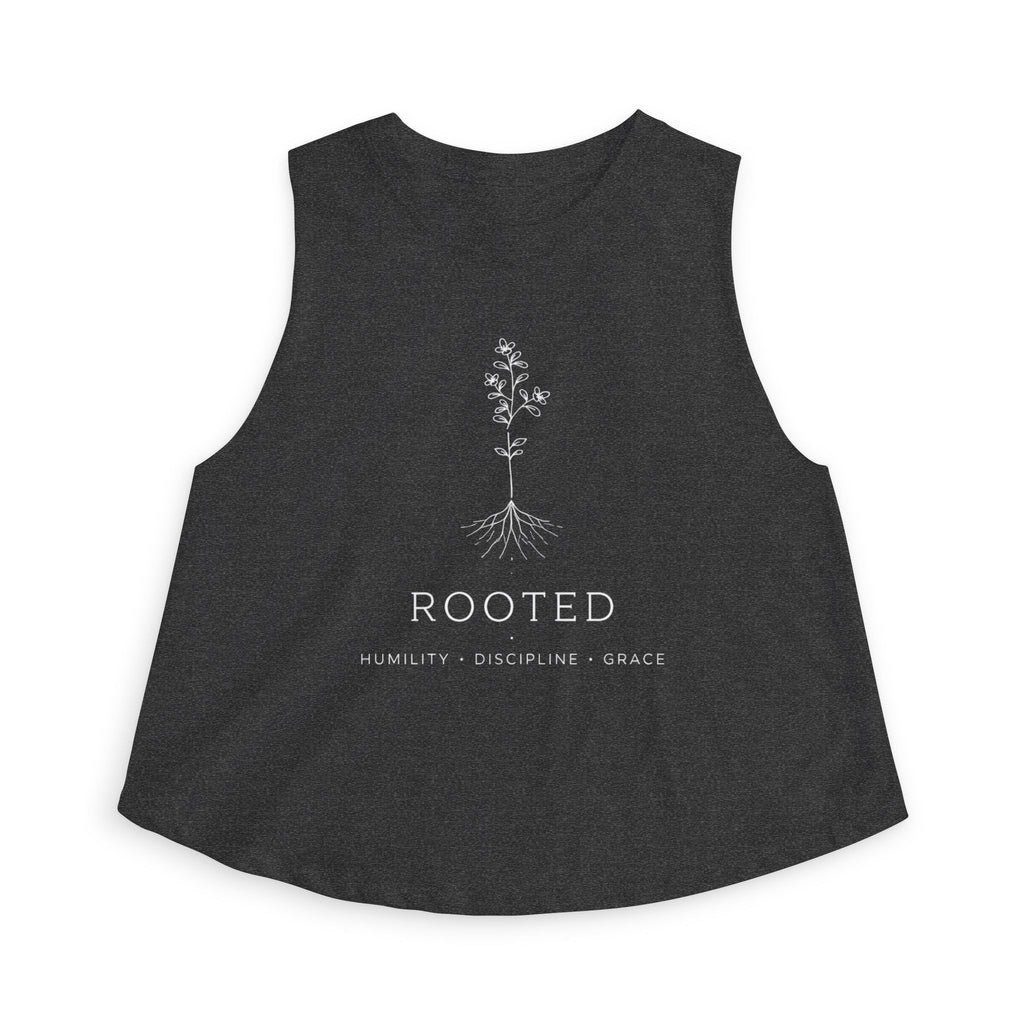 Rooted Crop Top — Women's Barre Workout Tank