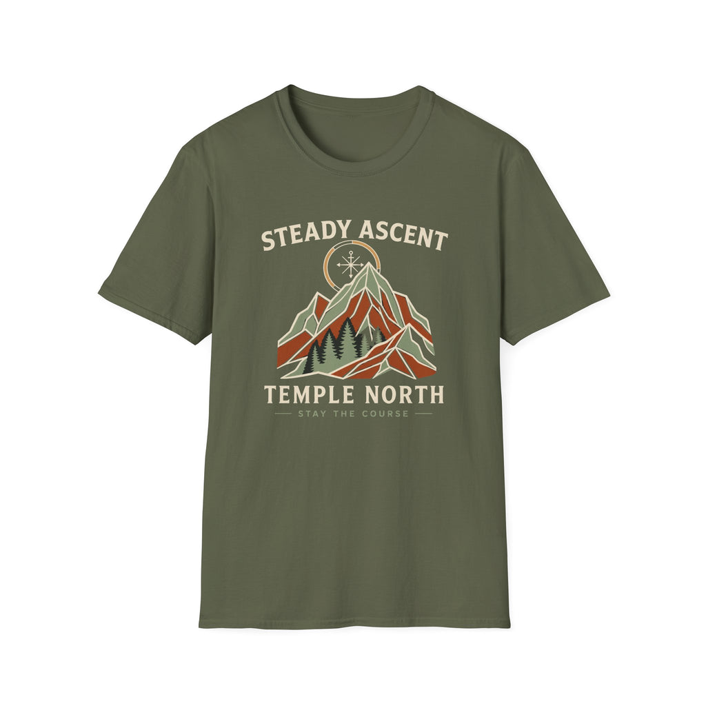 Steady Ascent-Temple North-T-Shirt