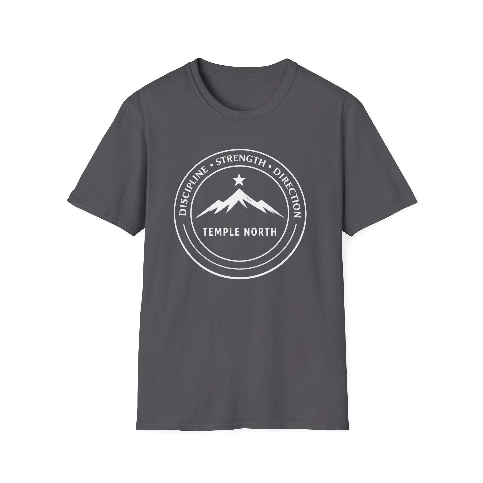 Discipline Strength Direction-Temple North (White) T-Shirt