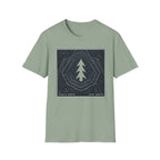 Look North Topographical-Temple North T-Shirt