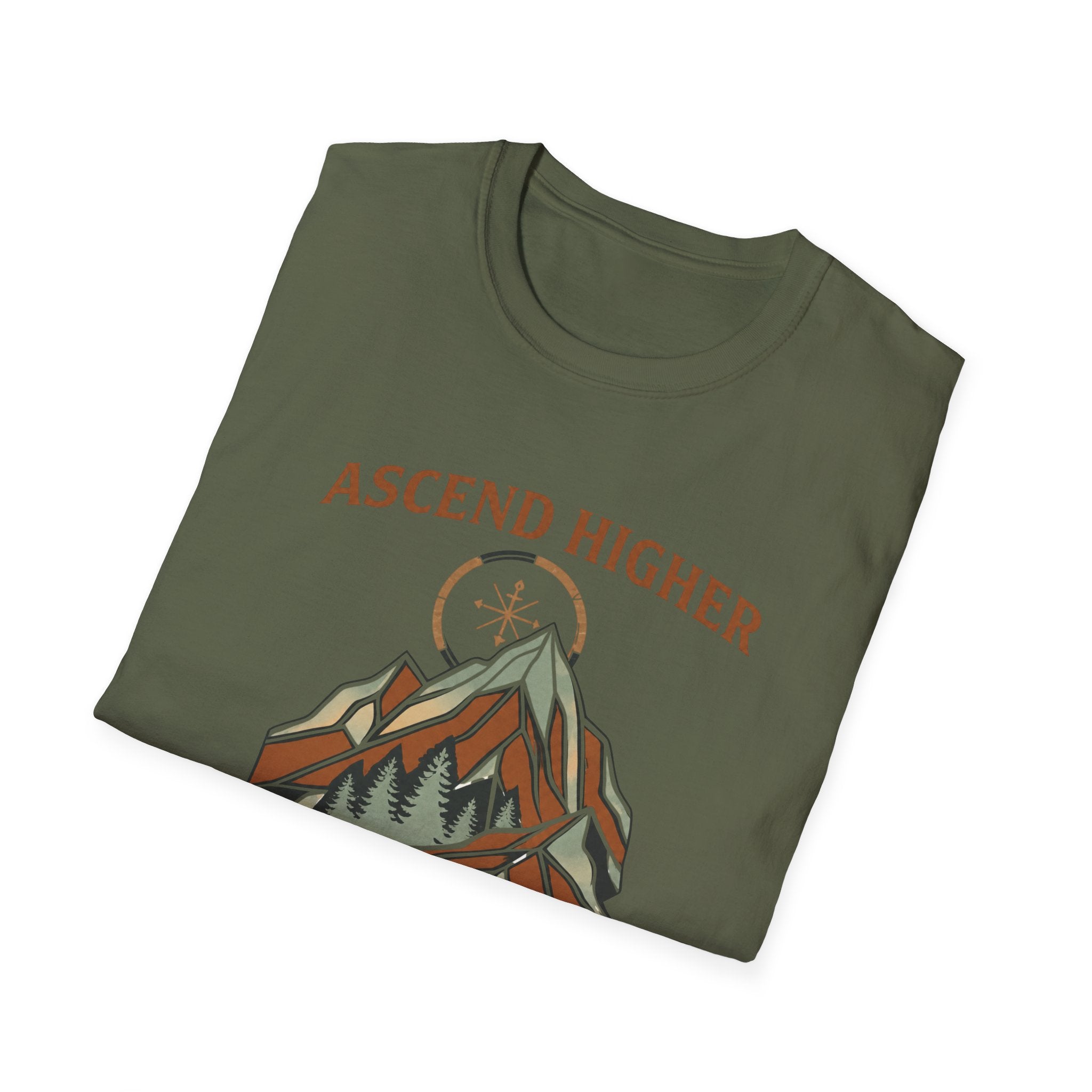 Ascend Higher-Forged In Faith-Temple North-T-Shirt