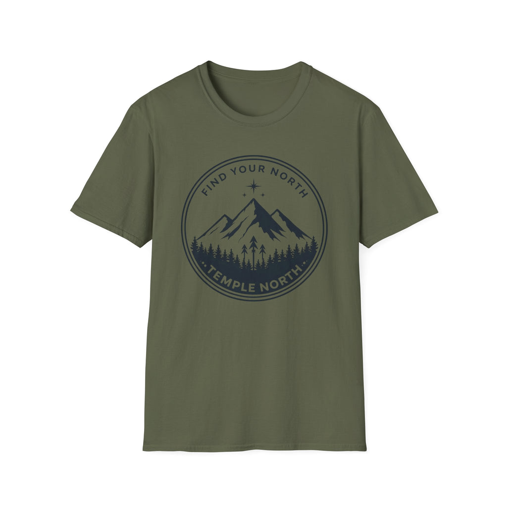 Find Your North-Temple North T-Shirt