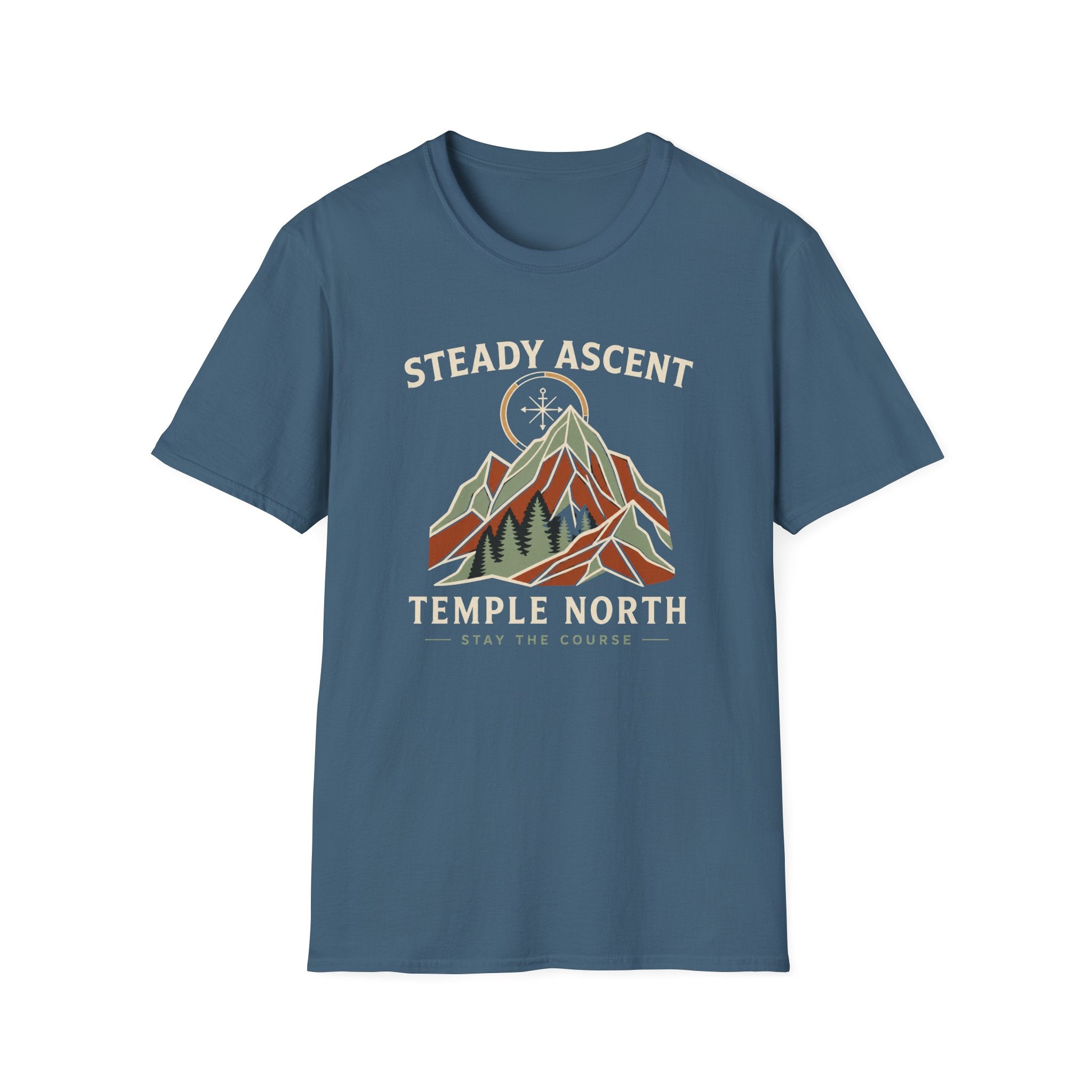 Steady Ascent-Temple North-T-Shirt