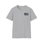 Thin Blue Line Flag  T-Shirt