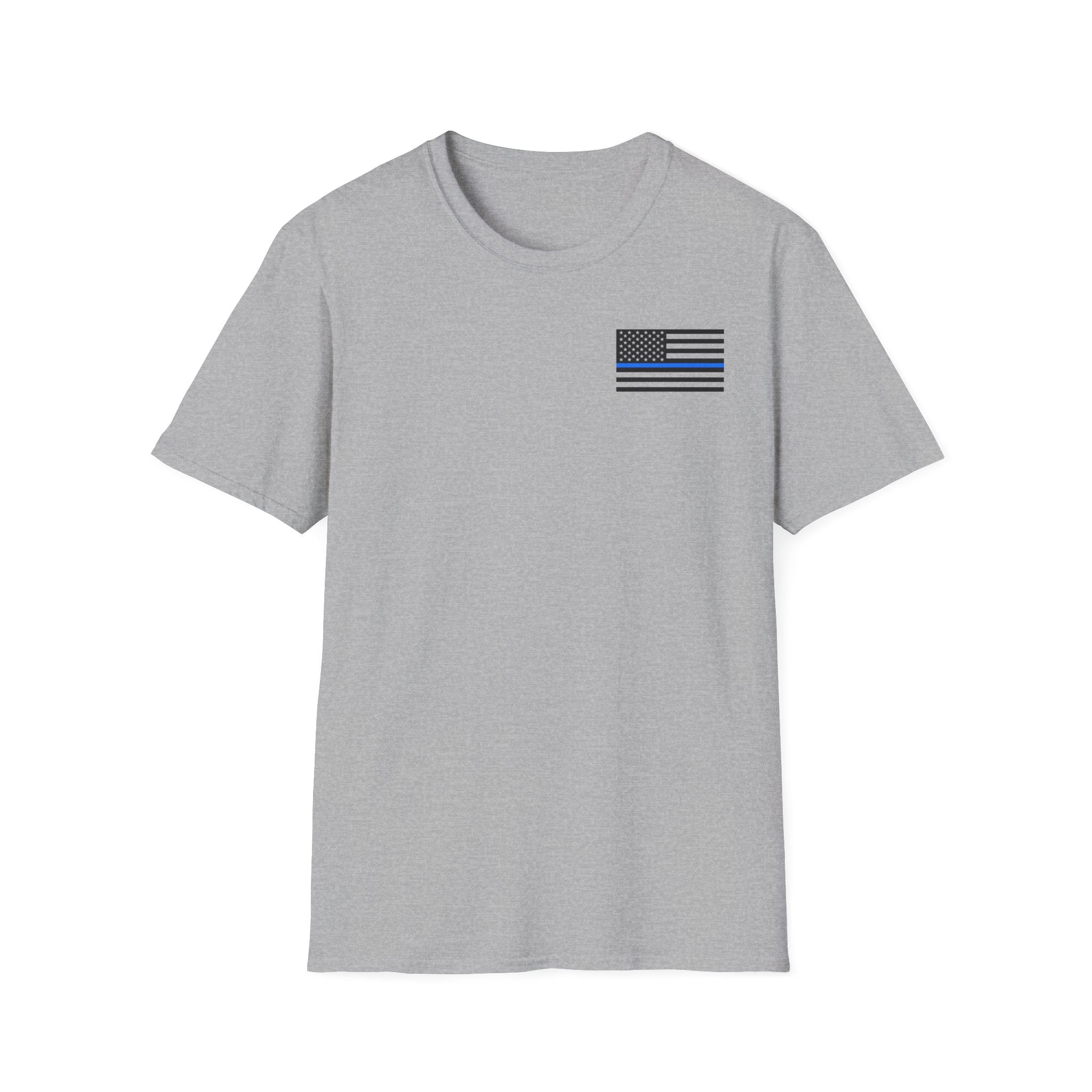 Thin Blue Line Flag  T-Shirt