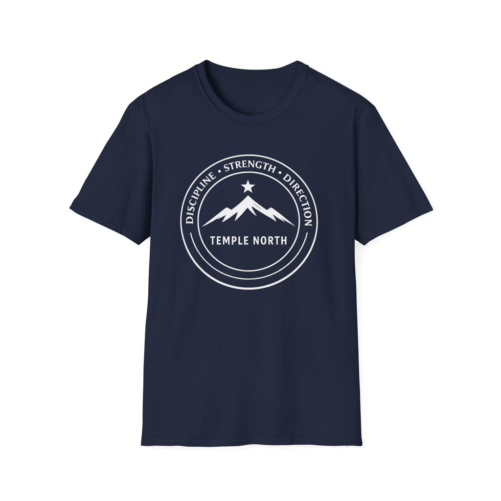 Discipline Strength Direction-Temple North (White) T-Shirt