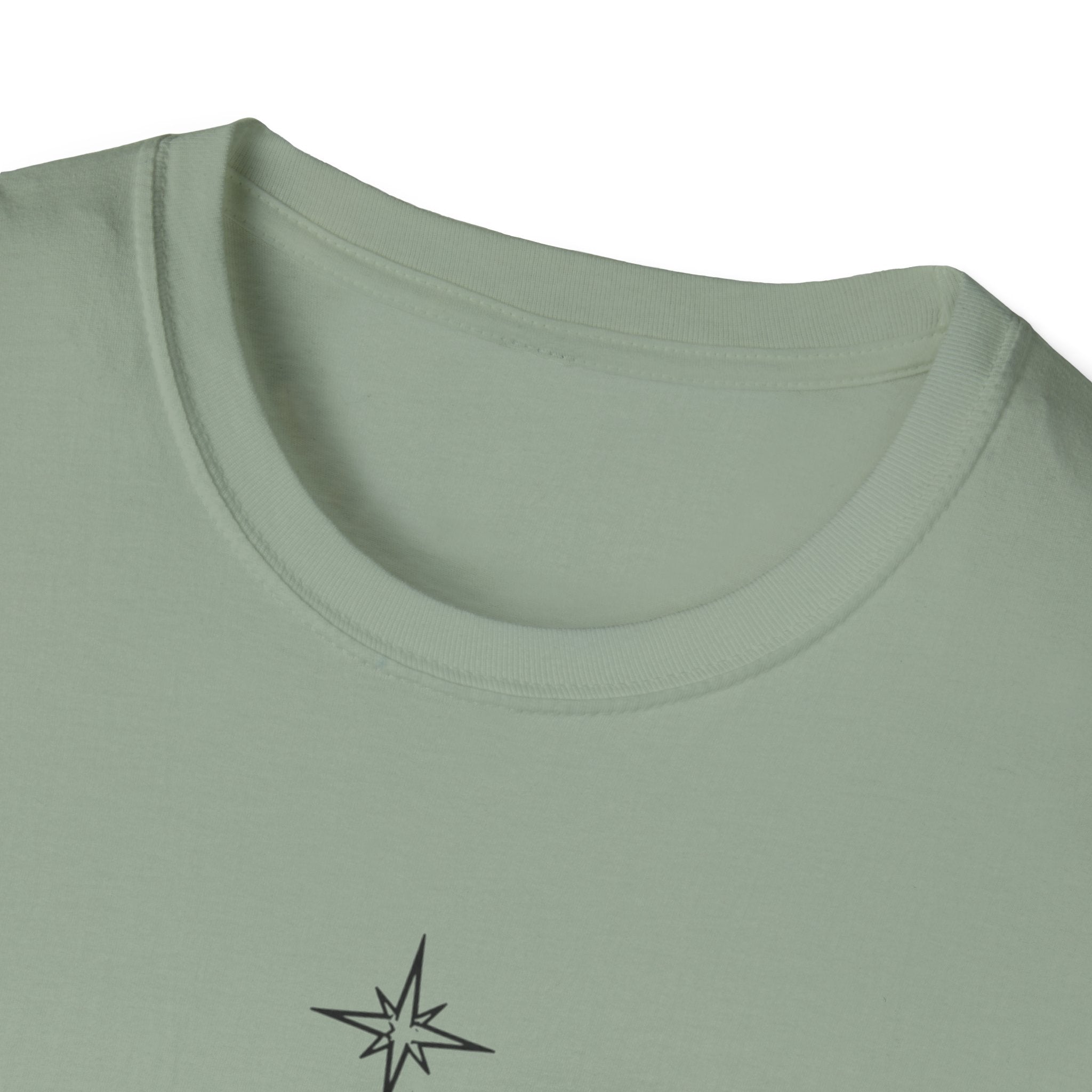 Ascend Geometric Mountain-T-Shirt