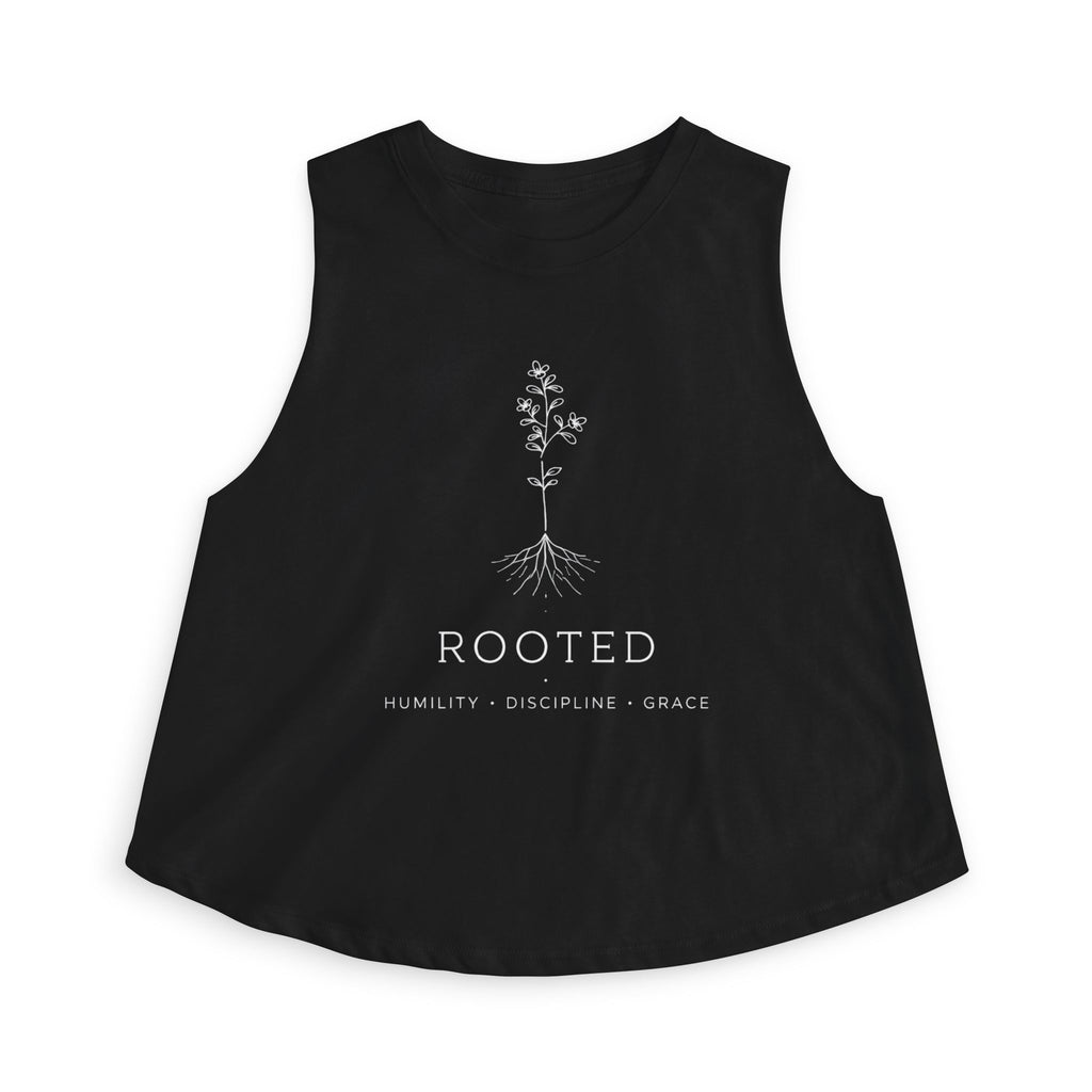 Rooted Crop Top — Women's Barre Workout Tank