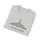 Ascend Geometric Mountain-T-Shirt