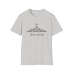 Ascend Geometric Mountain-T-Shirt