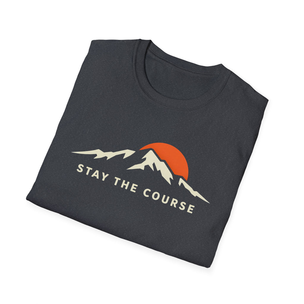 Stay The Course Mountain T-Shirt