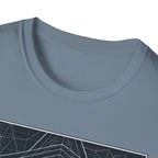 Look North Topographical-Temple North T-Shirt