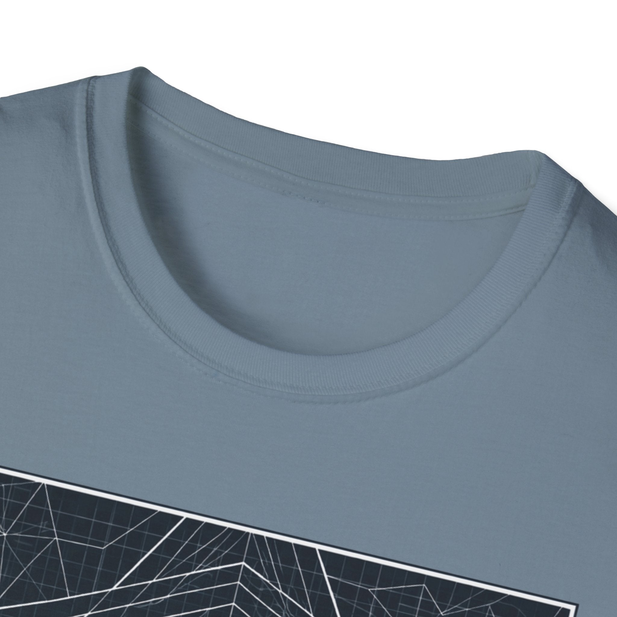 Look North Topographical-Temple North T-Shirt