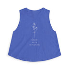 Grow With Intention Crop Top — Women's Barre Workout Tank