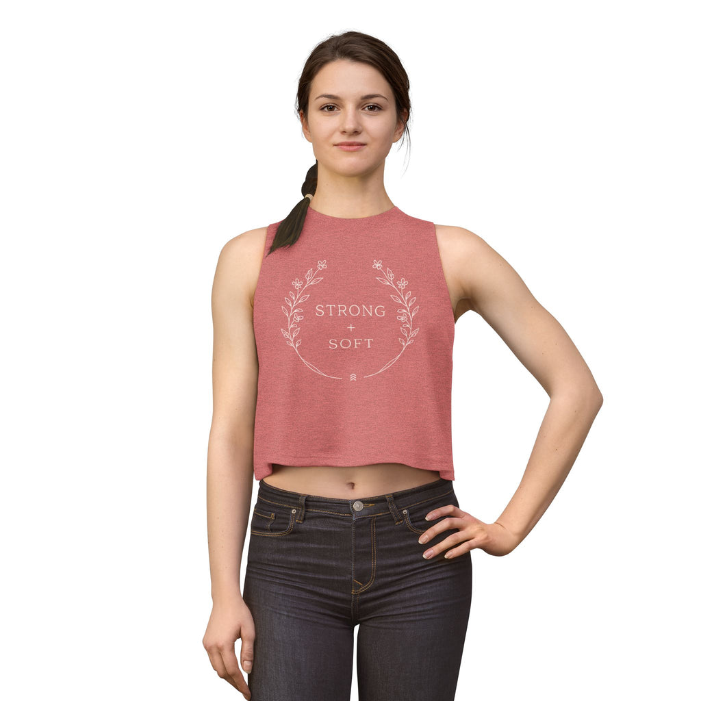 Strong & Soft Crop Top — Women's Barre Workout Tank