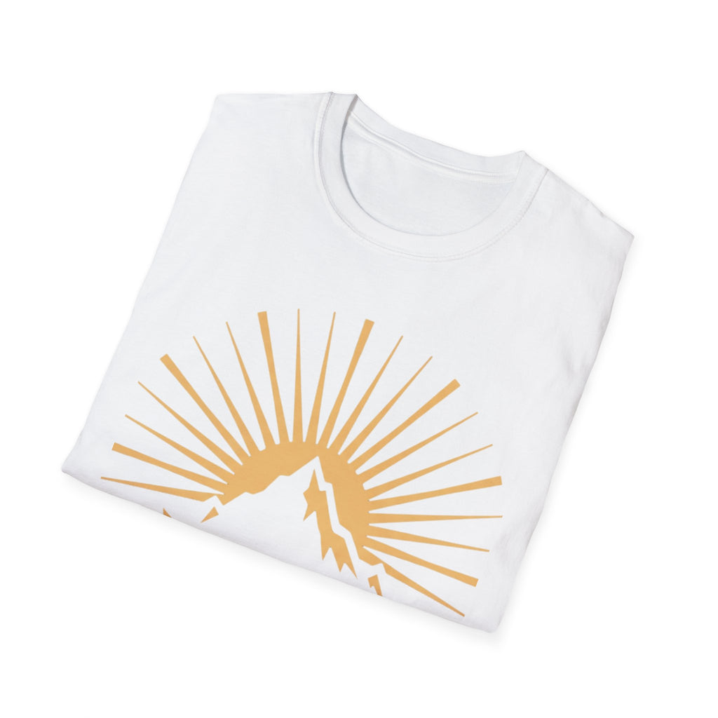 Sun and Mountain Temple North  T-Shirt