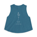 Grow With Intention Crop Top — Women's Barre Workout Tank