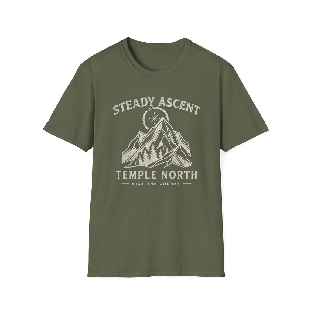 Steady Ascent-Temple North-T-Shirt