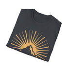 Sun and Mountain Temple North  T-Shirt
