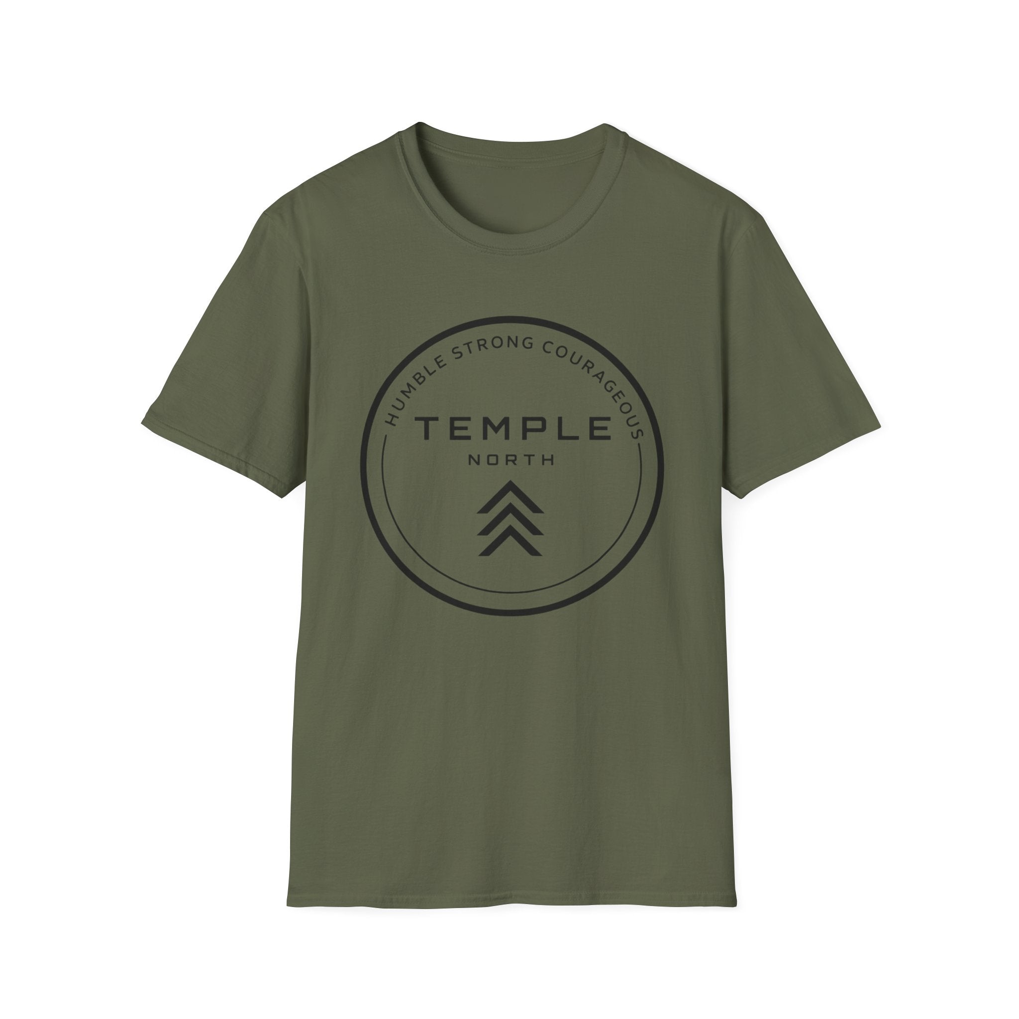 Humble Strong Courageous-Temple North T-Shirt