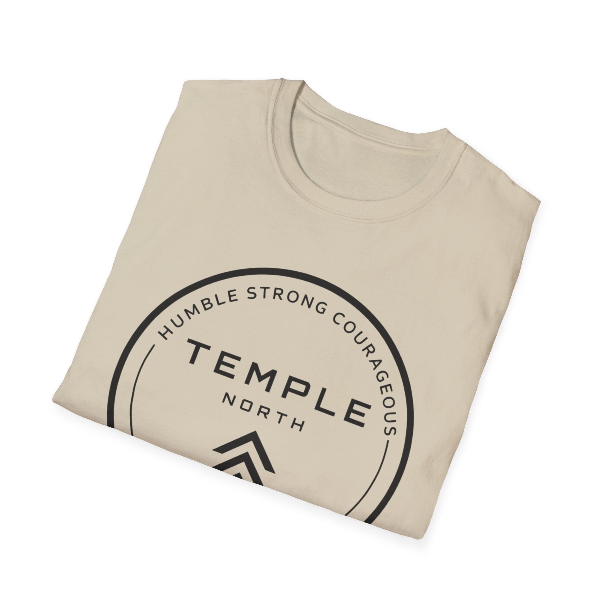 Humble Strong Courageous-Temple North T-Shirt