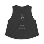 Grow With Intention Crop Top — Women's Barre Workout Tank