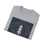 Look North Topographical-Temple North T-Shirt