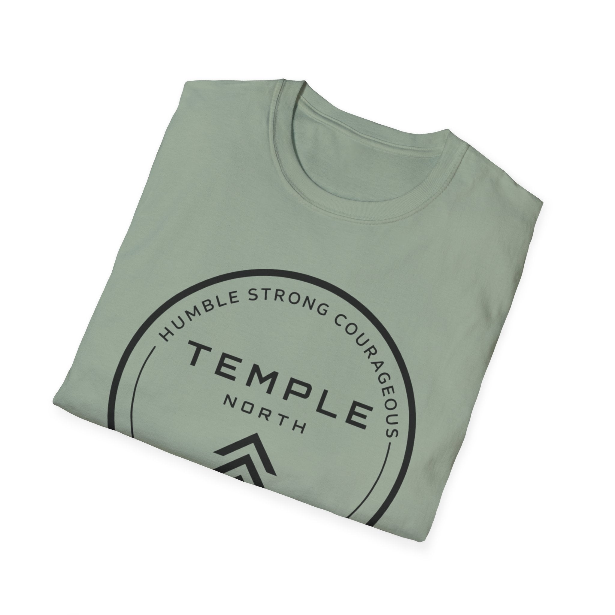 Humble Strong Courageous-Temple North T-Shirt