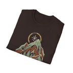 Humble Courageous Strong-Temple North (Mountain & Compass) T-Shirt