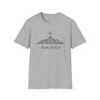 Ascend Geometric Mountain-T-Shirt