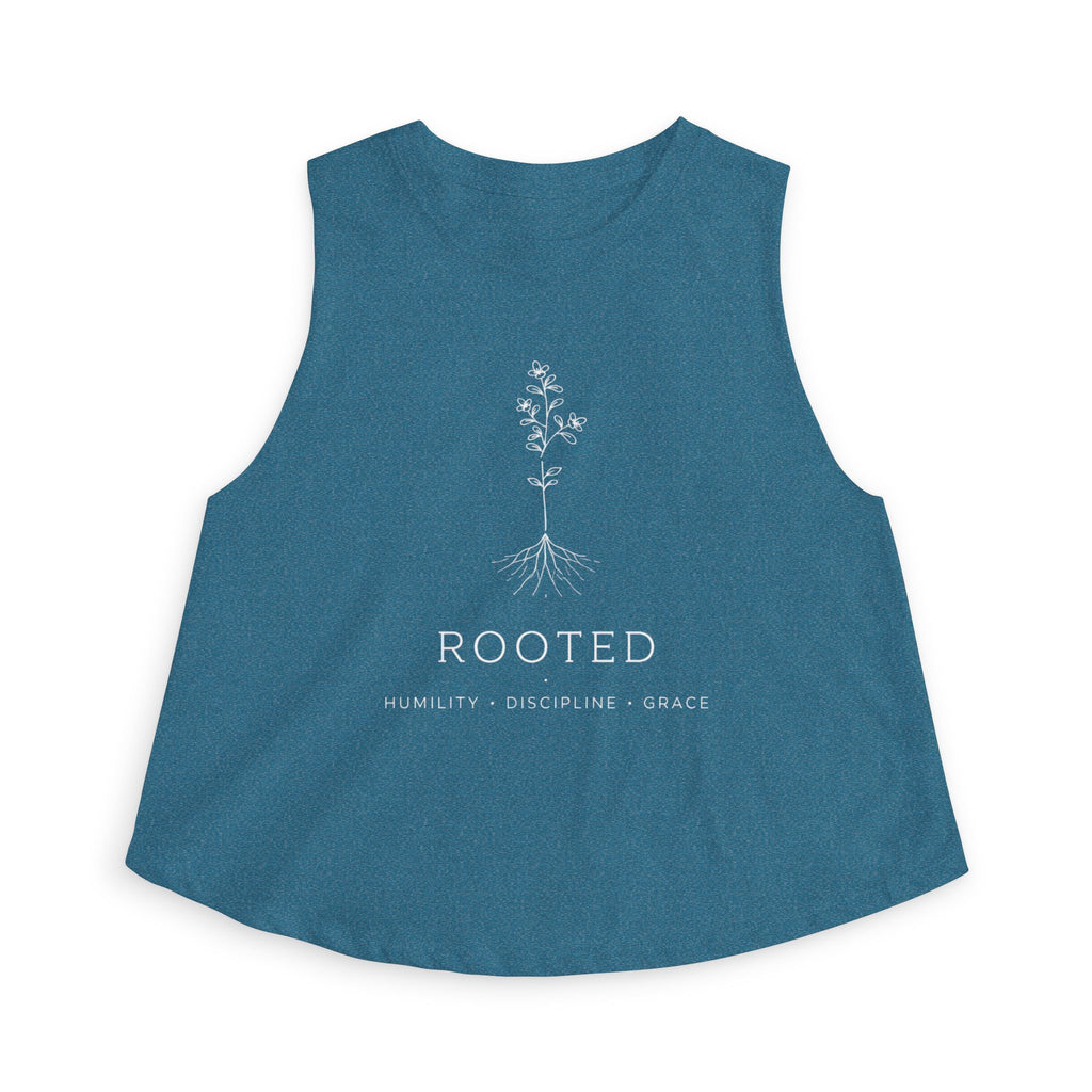 Rooted Crop Top — Women's Barre Workout Tank