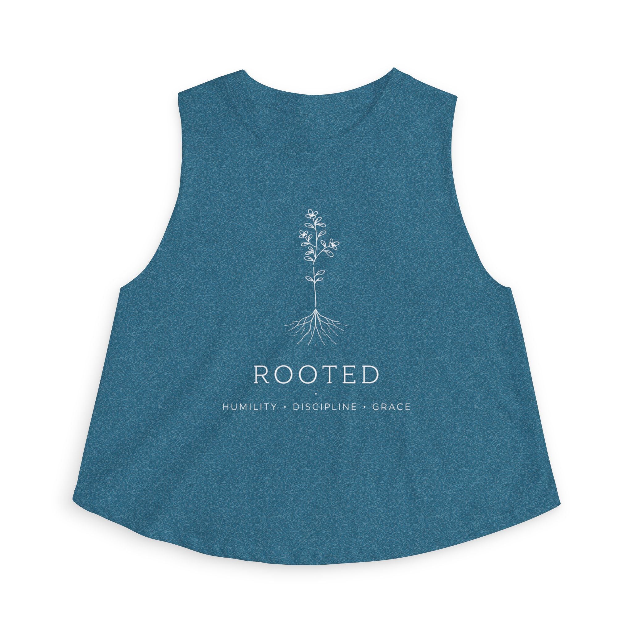 Rooted Crop Top — Women's Barre Workout Tank