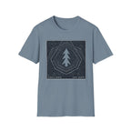 Look North Topographical-Temple North T-Shirt