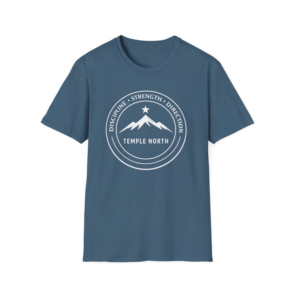 Discipline Strength Direction-Temple North (White) T-Shirt