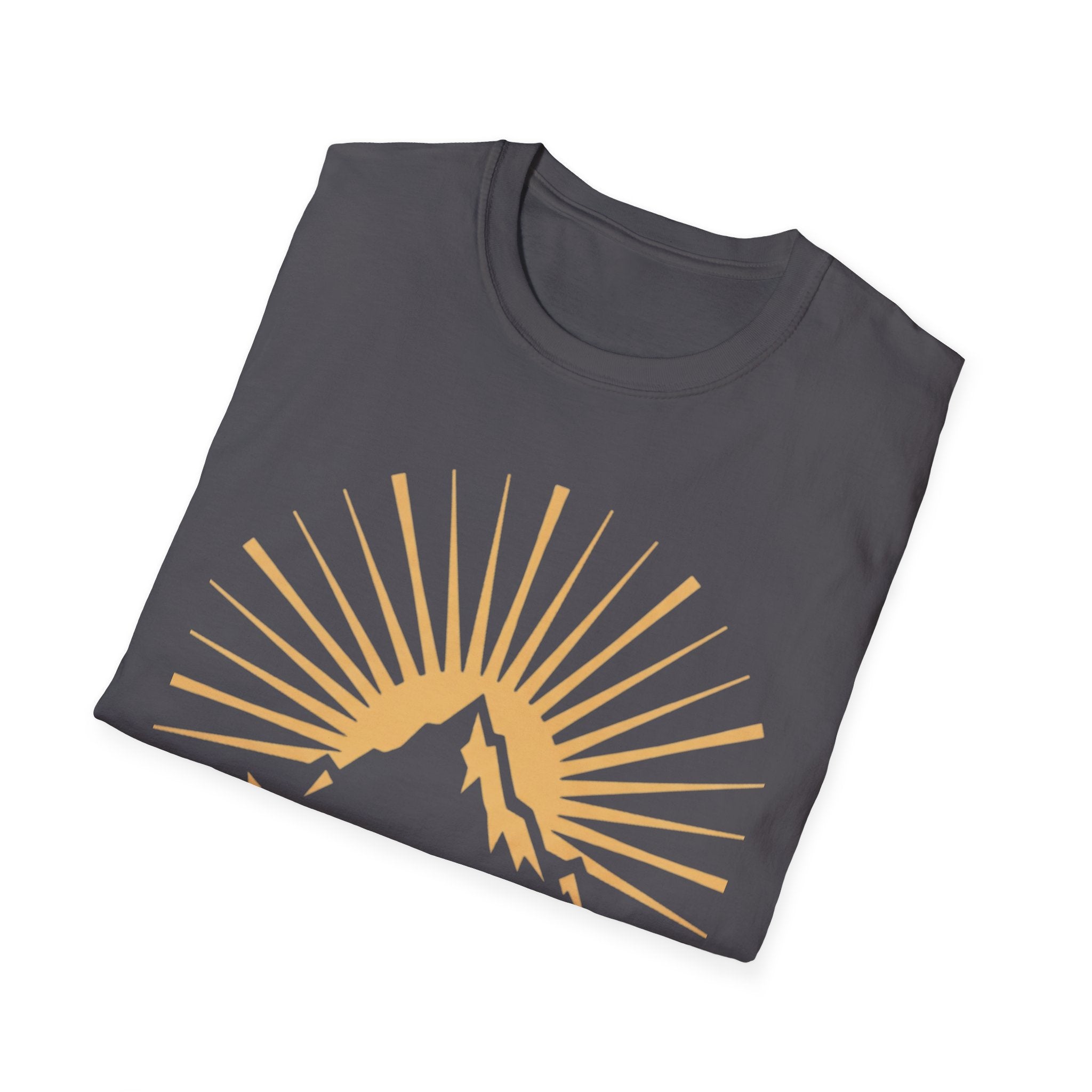 Sun and Mountain Temple North  T-Shirt