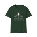 Look North. Build The Temple T-Shirt