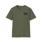 Thin Blue Line Flag  T-Shirt