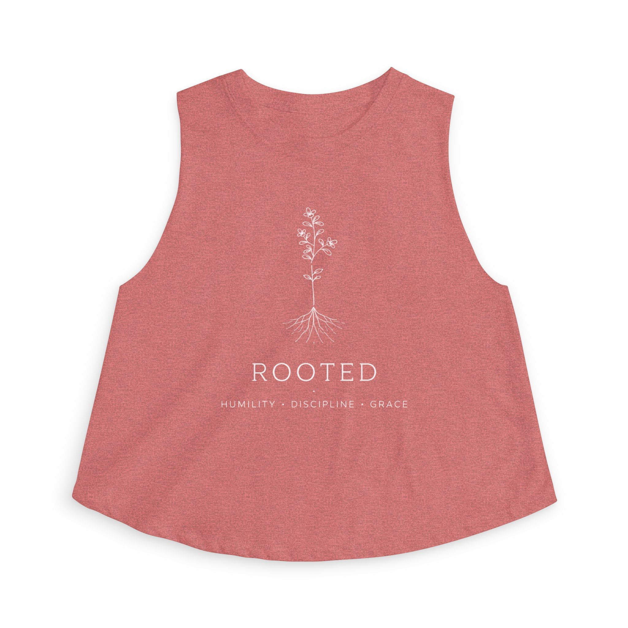 Rooted Crop Top — Women's Barre Workout Tank