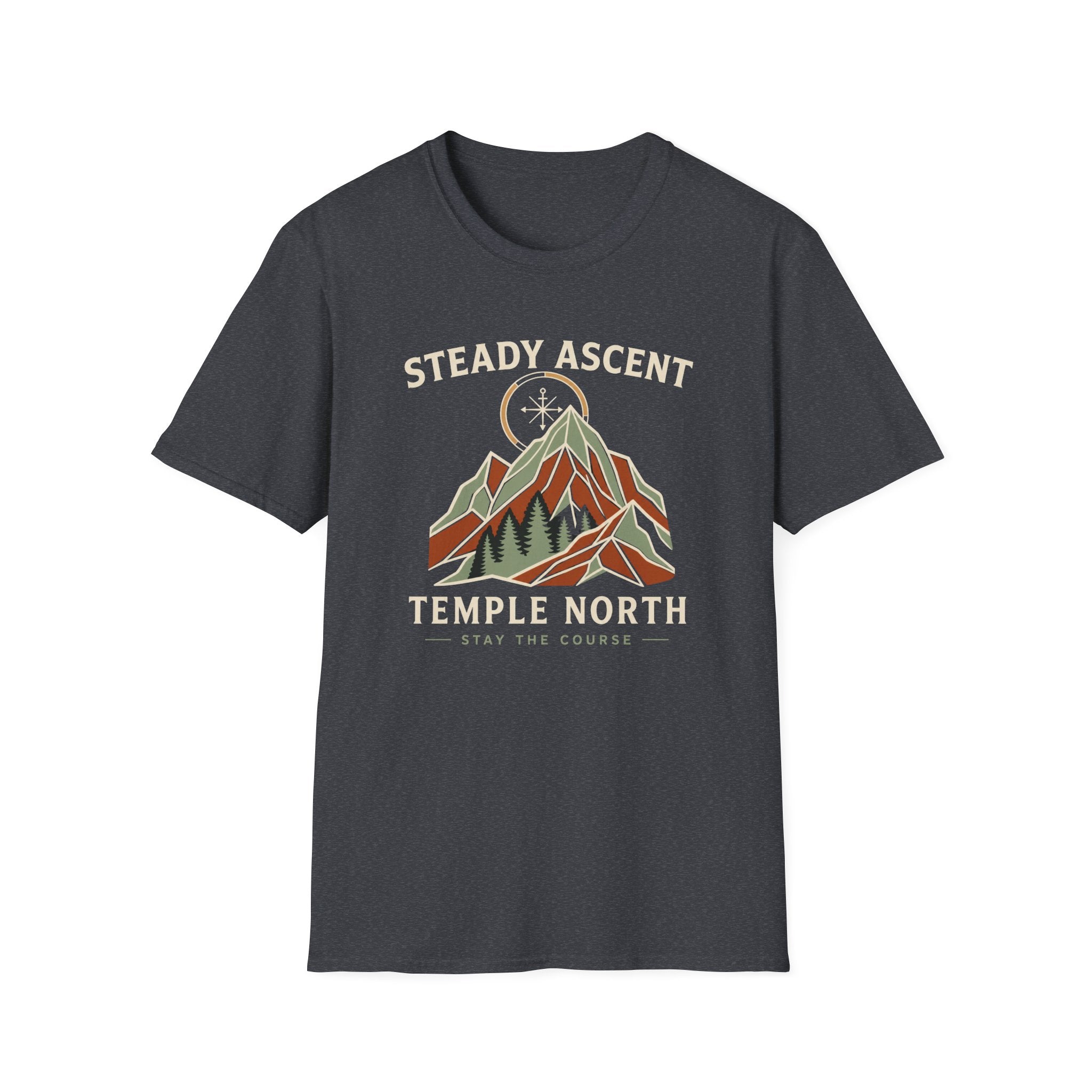 Steady Ascent-Temple North-T-Shirt
