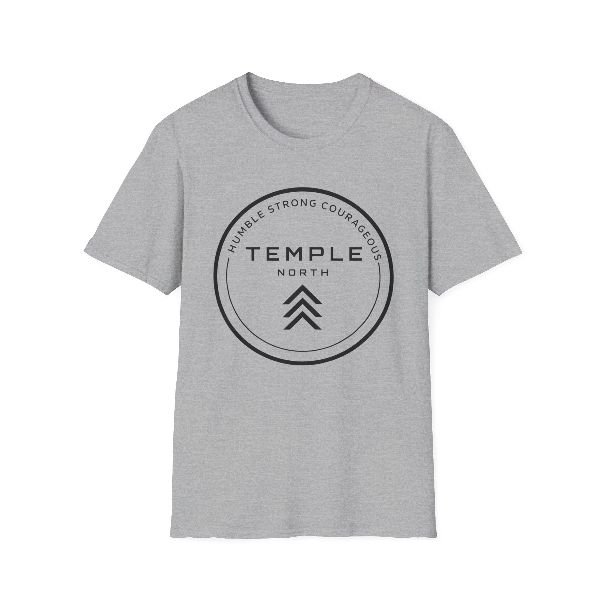 Humble Strong Courageous-Temple North T-Shirt