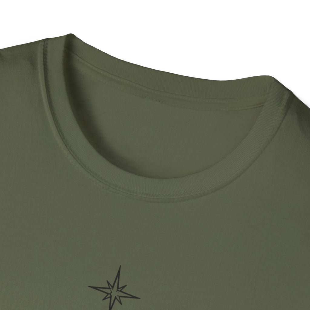 Ascend Geometric Mountain-T-Shirt