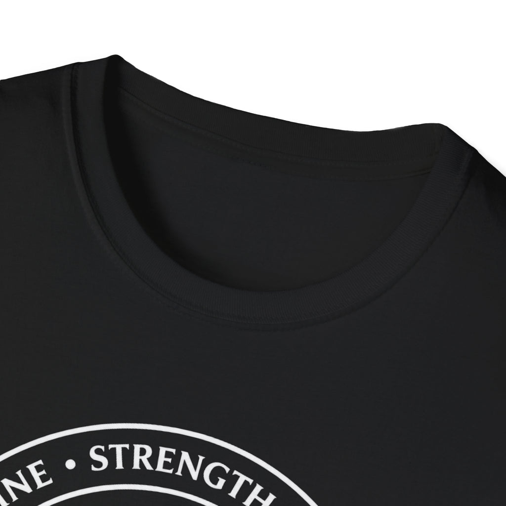 Discipline Strength Direction-Temple North (White) T-Shirt