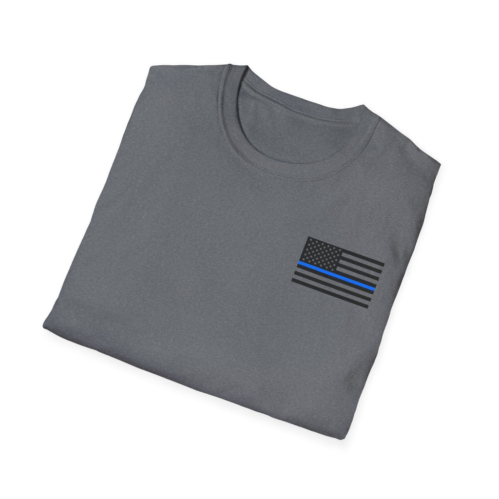 Thin Blue Line Flag  T-Shirt