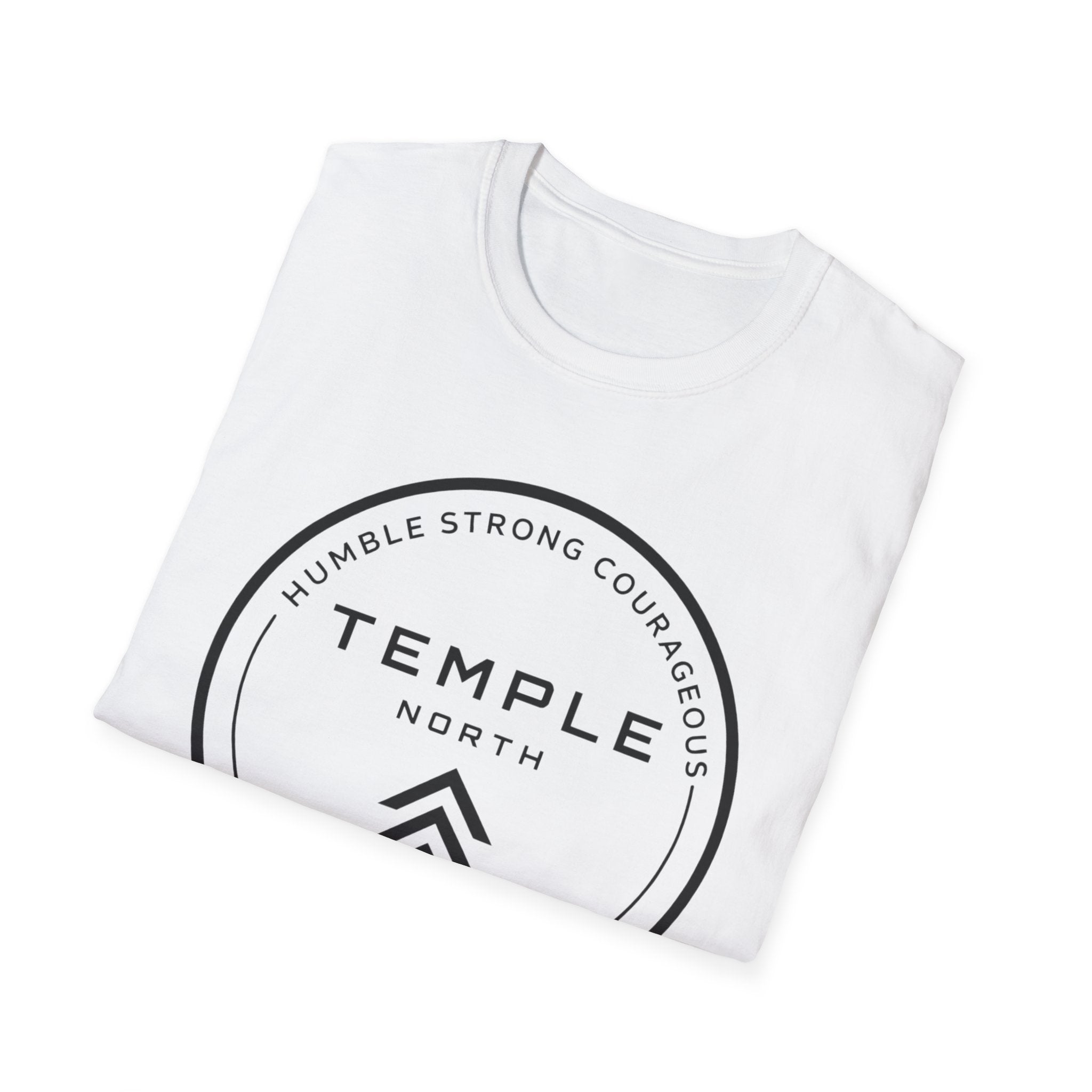 Humble Strong Courageous-Temple North T-Shirt