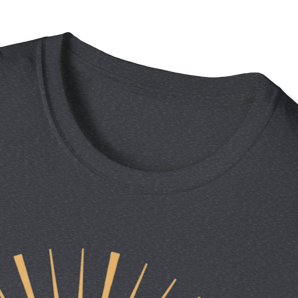 Sun and Mountain Temple North  T-Shirt