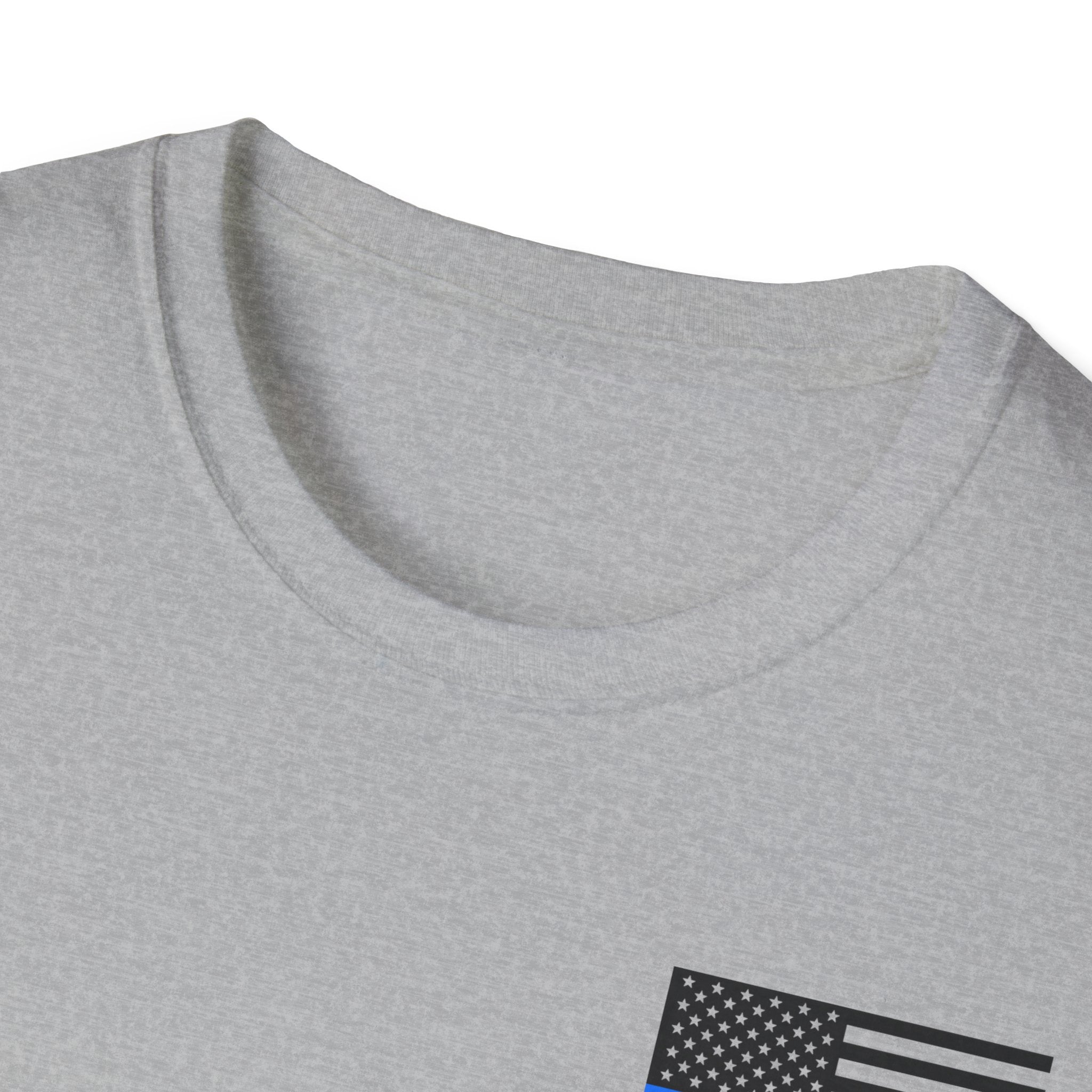 Thin Blue Line Flag  T-Shirt