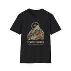 Humble Courageous Strong-Temple North (Mountain & Compass) T-Shirt