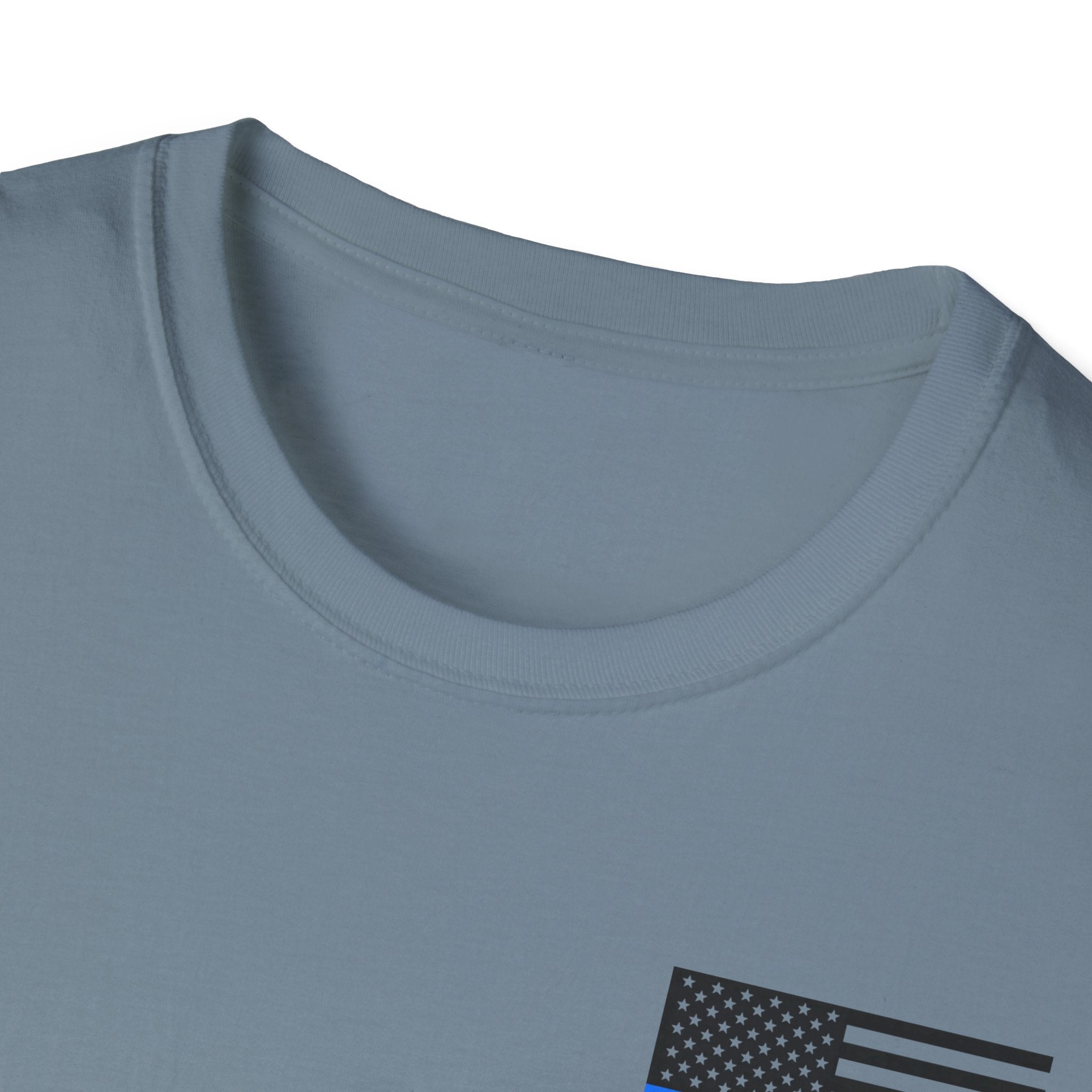 Thin Blue Line Flag  T-Shirt